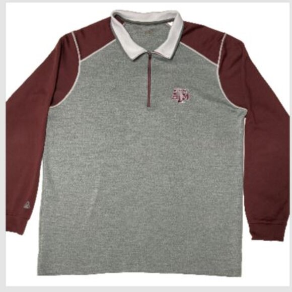 Aggies Antigua XXL Quarter Zip Pullover - Picture 3 of 9